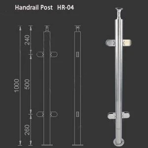 Trapperør i glass trapp